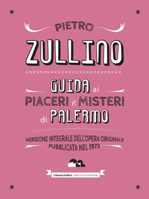 cover image of Guida ai misteri e piaceri di Palermo